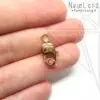 Замок карабин 17 мм (золото)