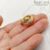 Кольцо змея безразмерное (золото)