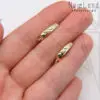 Швензы английский замок 20 мм (золото)